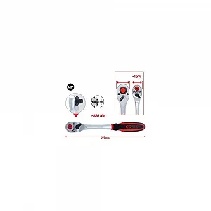 Реверсивна тріскачка KS TOOLS 935.1290 - Фото 1