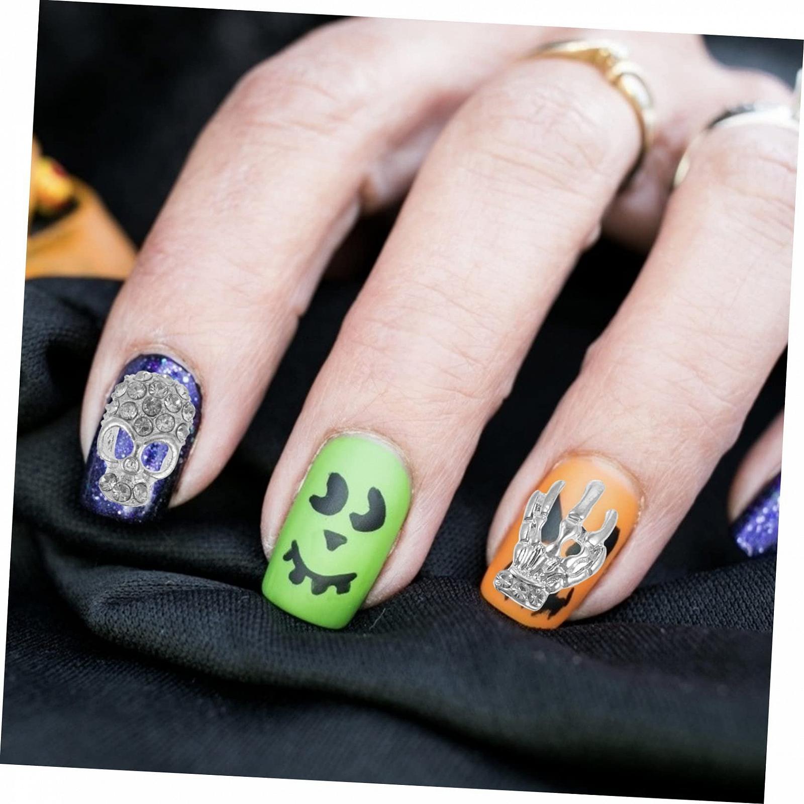 Украшения для ногтей Череп 80шт, фото №4