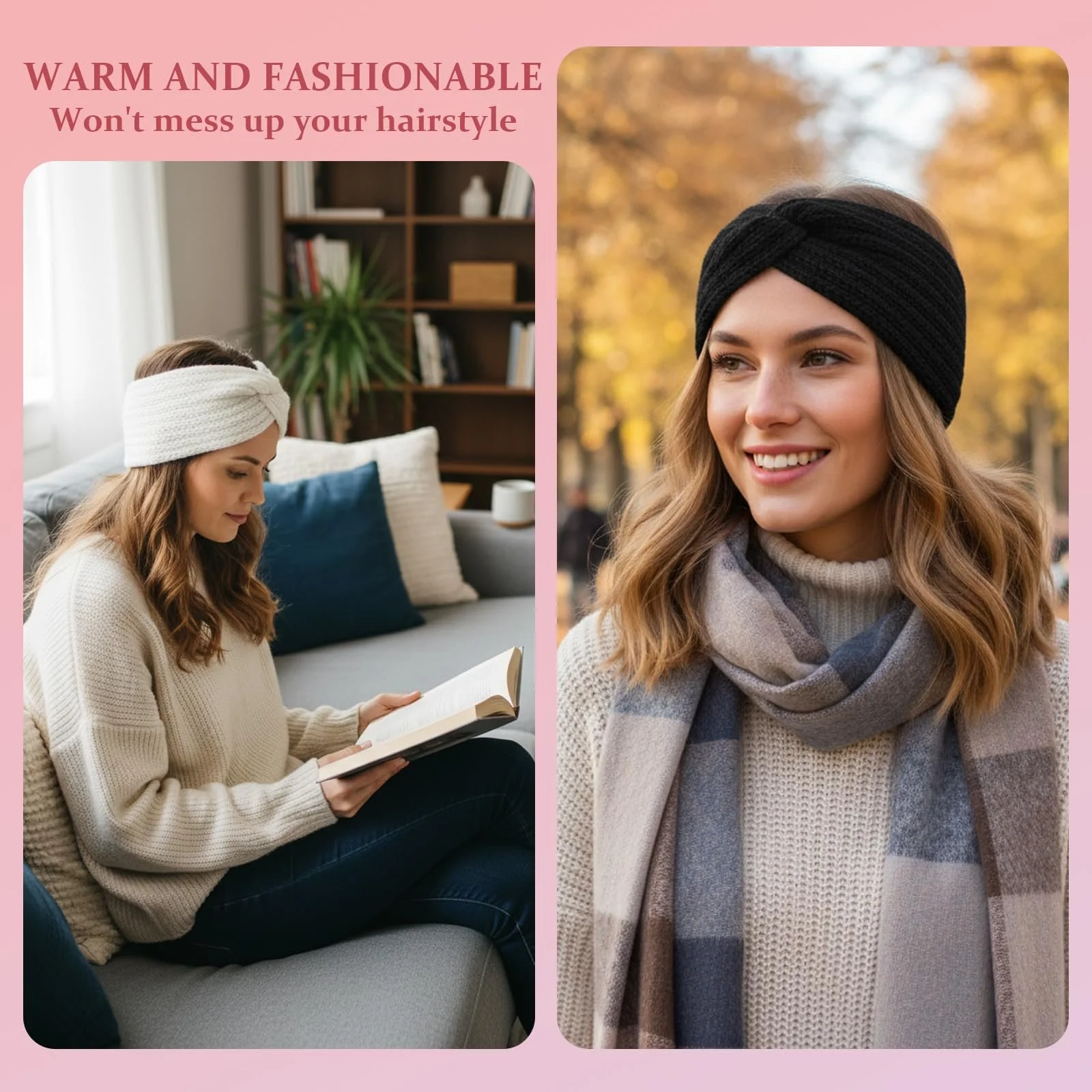 Пов'язка на голову В'язана, фото №7 Пов'язка на голову В'язана, фото №7