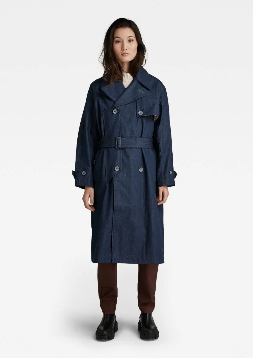 Тренч G-STAR RAW High Жіночий, фото №2 Тренч G-STAR RAW High Жіночий, фото №2