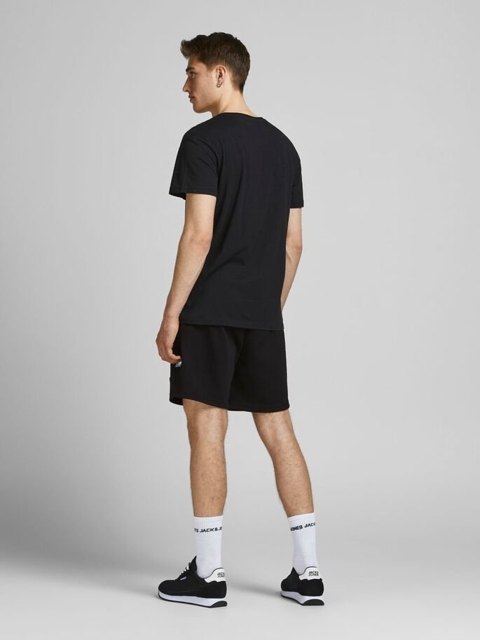 Шорти JJIAIR SWEAT SHORTS NB STS 12186750  Jack&Jones Чорний 2XL, фото №2