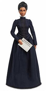 Лялька Barbie Ida B. Wells Inspirational Woman в синій сукні з аксесуарами - газета подарунок для колекціонерів та дітей віком від 6 років - Фото 1