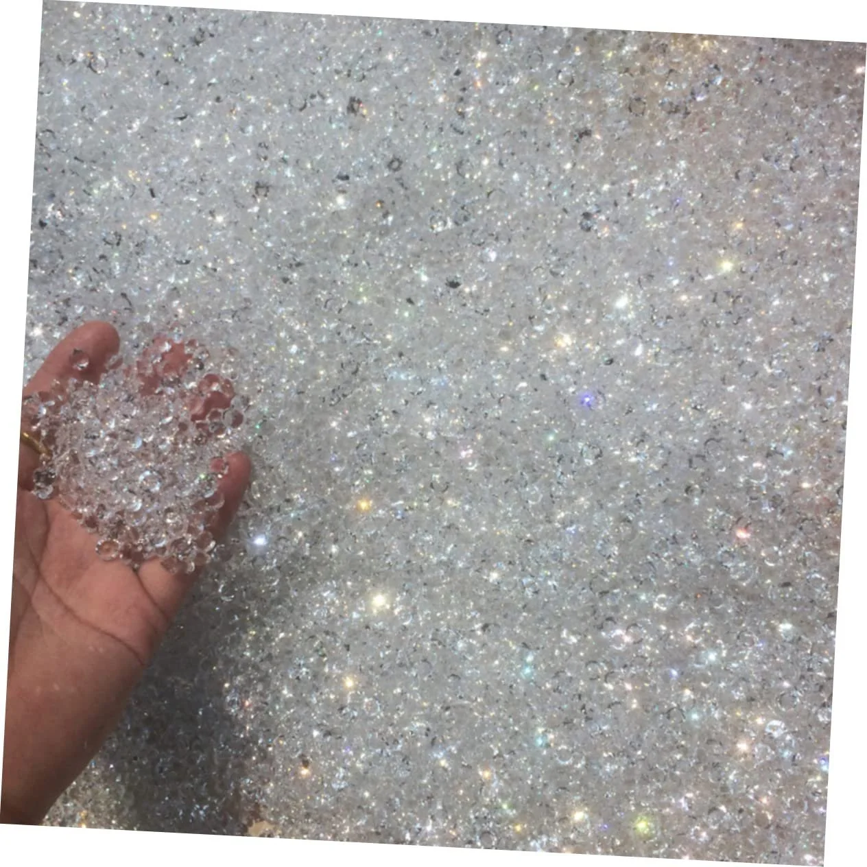 Діаманти Міні Акрилові Весільні Для Столу, 1000 шт., фото №7