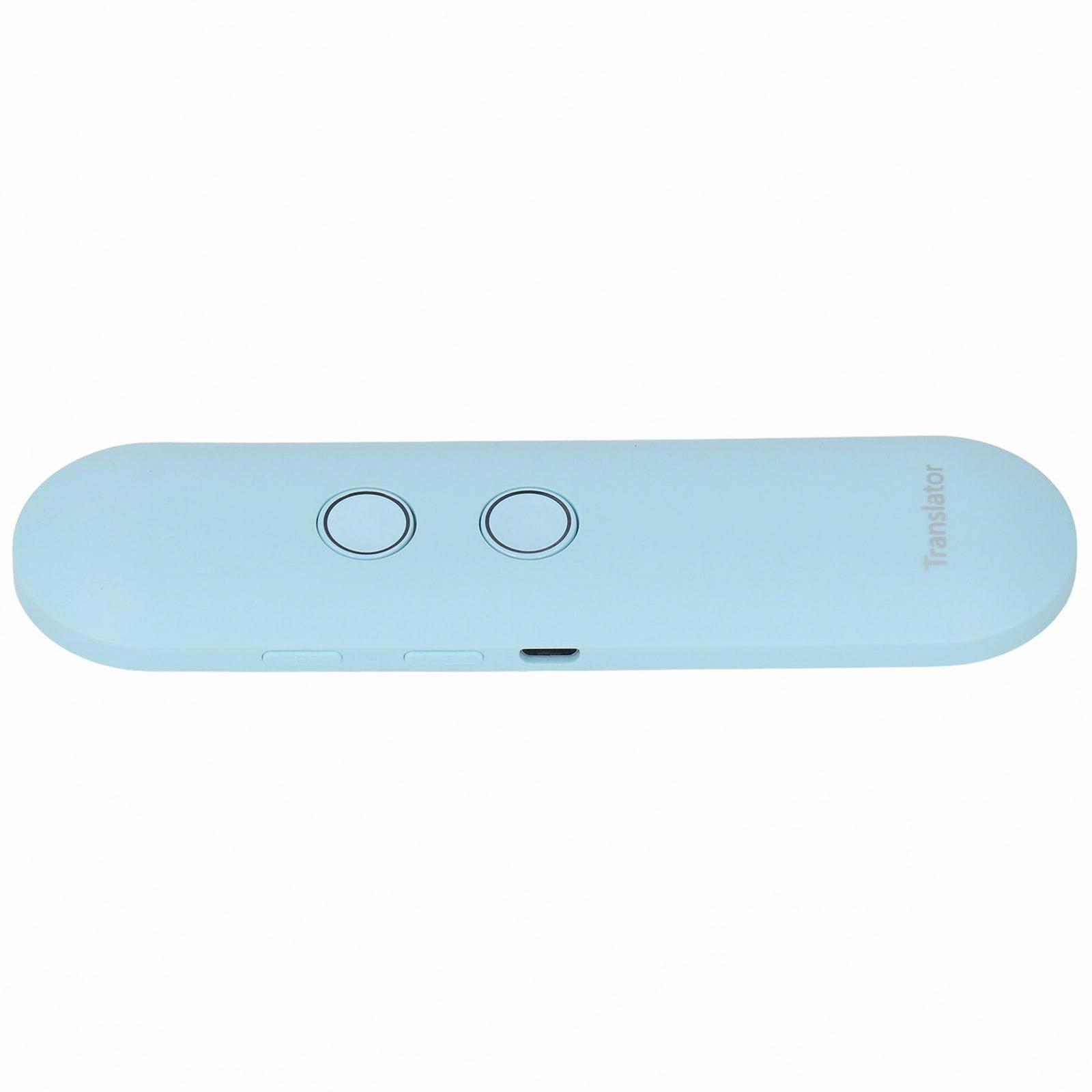 Переводчик языка Haofy 97 языков, перевод фотографий, портативный (Синий), фото №5