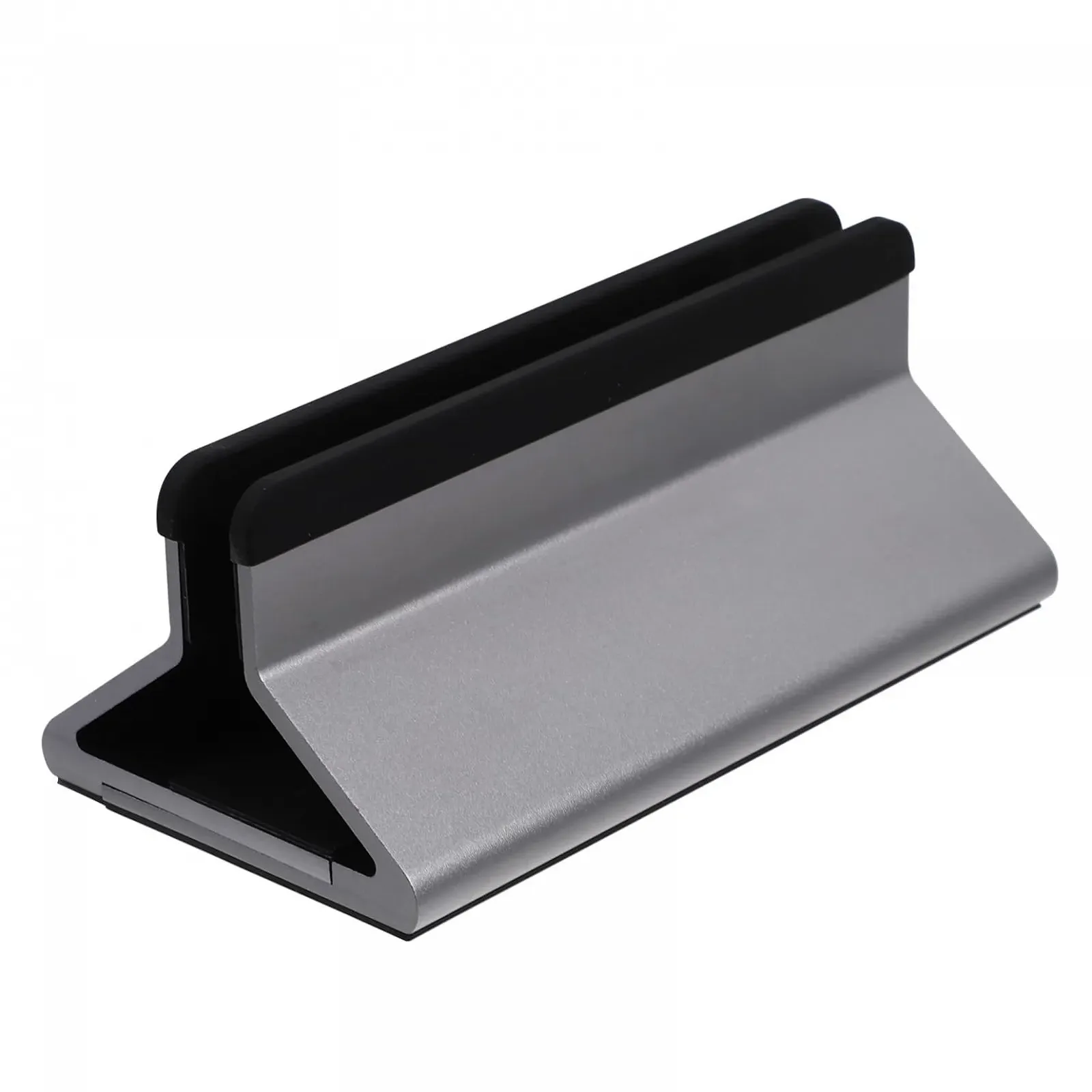 Подставка для ноутбука алюминиевая вертикальная регулируемая HOMSFOU, органайзер настольный многофункциональный для офиса дома общежития практичная прочная эргономичная, фото №1