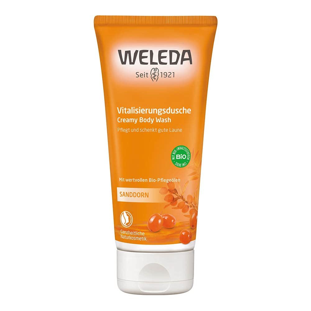 Крем-гель для душу Weleda Sea Buckthorn 200 мл упаковка 12 шт, фото №1