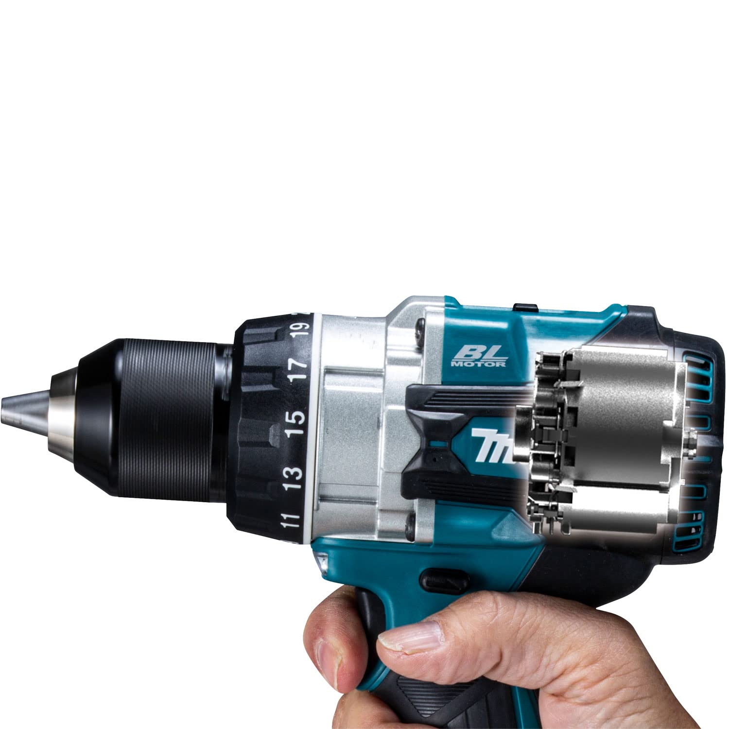 Дрель-шуруповерт Makita DDF486Z Аккумуляторный 18 В (без батареи, без зарядного устройства), фото №3