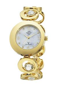 Часы женские аналоговые кварцевые Master Time MTLA-10789-75M с металлическим ремешком, браслет - Фото 1