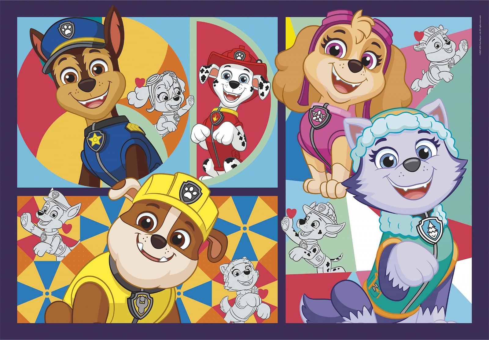 Пазлы Clementoni Supercolour Paw Patrol 20275 30 элементов, фото №2