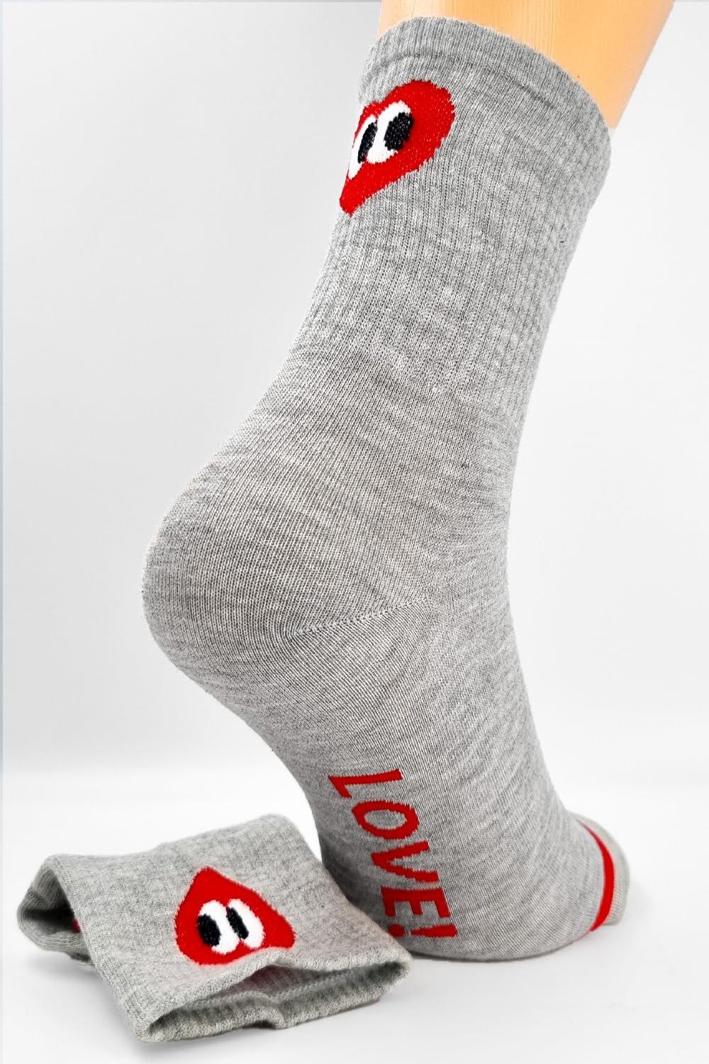 Жіночі спортивні шкарпетки, набір 5 пар, розміри 35/42, фото №4