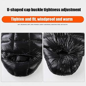 Sleeping Bag MYVVKIA Outdoor -30℃/-22F Hydrophobic Goose Down with Stuff Sack Ultralight Design synthetic.ua - Фото 1