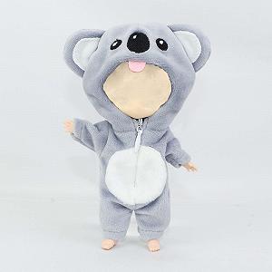 Одежда для кукол Milageto детская BJD 16 см комбинезон, плюш, Koala synthetic.ua - Фото 1