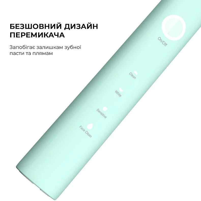 Электрическая зубная щетка Jimmy T6 Electric Toothbrush with Face Clean Blue, фото №9