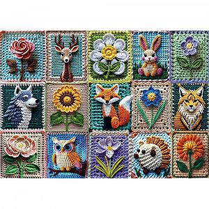 Пазл Trefl Crochet - My Passion 1000 елементів для дорослих та дітей від 14 років synthetic.ua - Фото 1