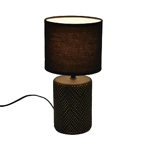 Настільна лампа B & S Чорно-золота - Фото 1