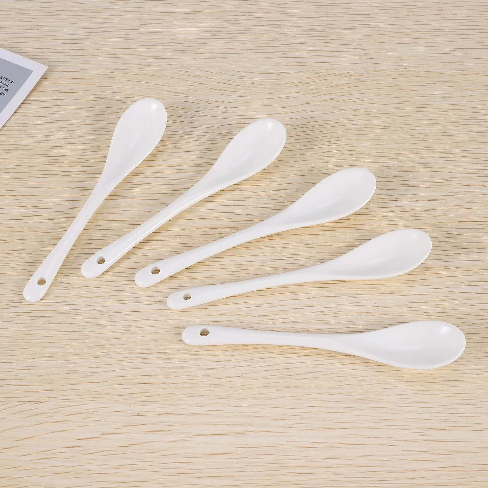 Ложка керамічна Mini Small для яєць, довга для чаю, фото №8