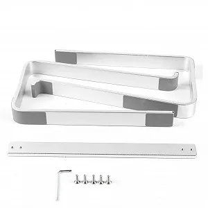 Підставка для ноутбука Алюмінієвий сплав Срібло - Фото 1