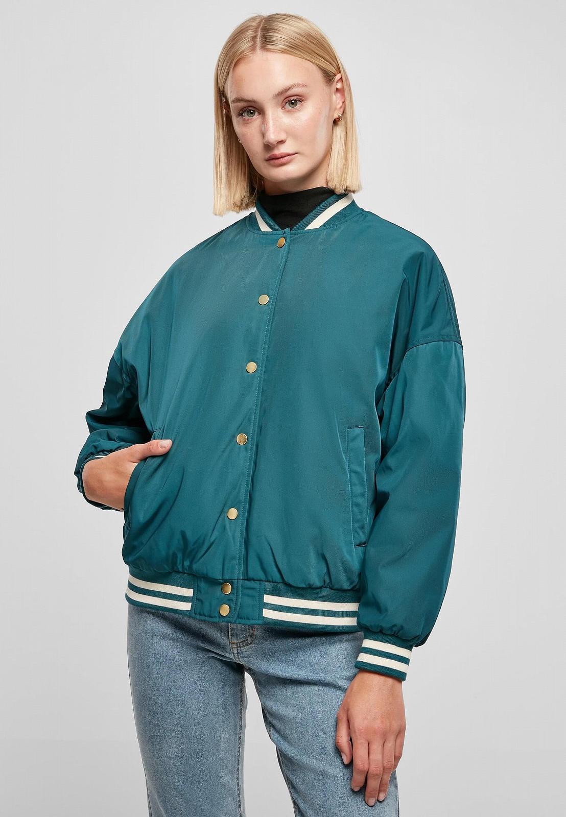 Куртка Urban Classics Ladies Oversized Recycled College, фото №6