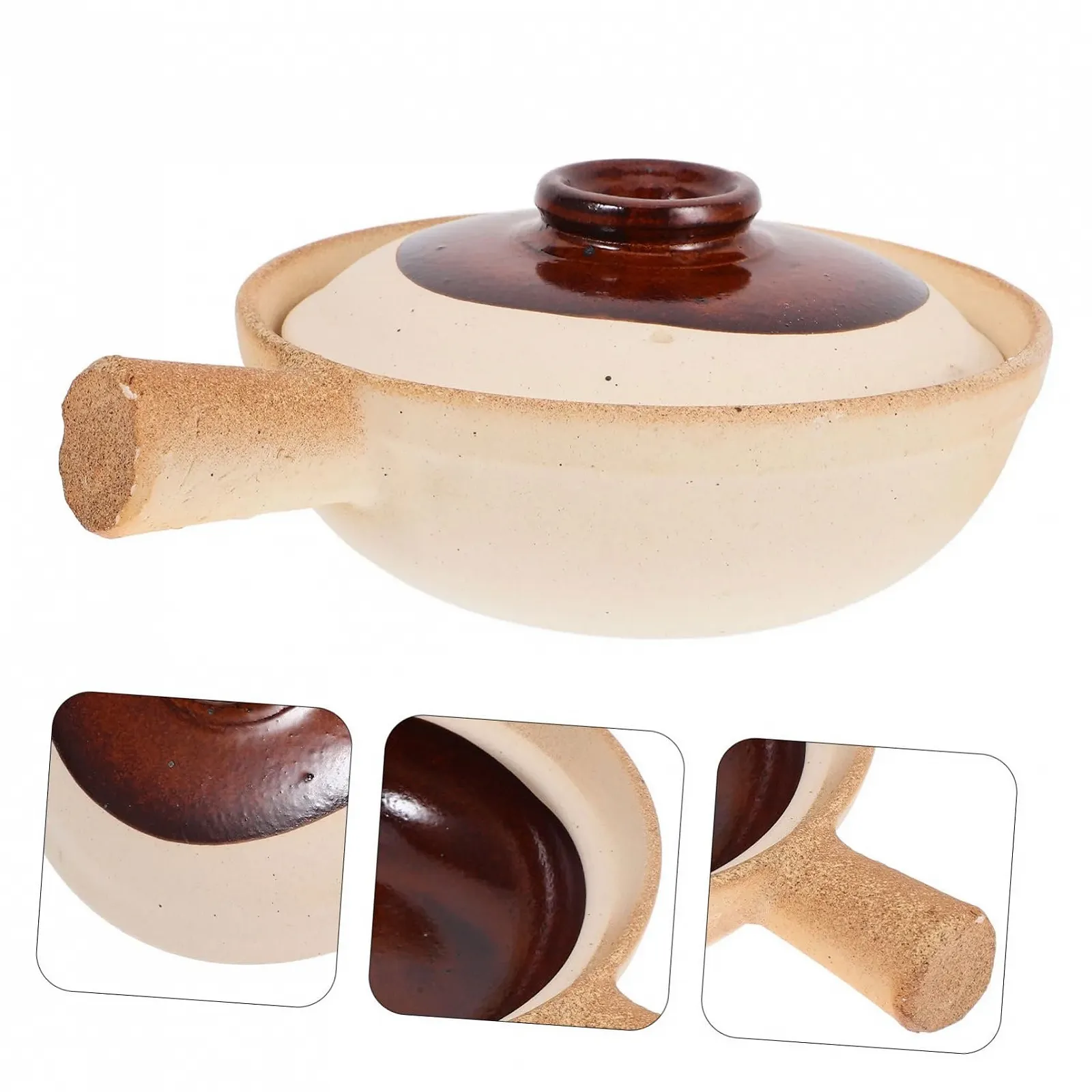 Горщик Sosoport Керамічний для пароварки Порційний, фото №9