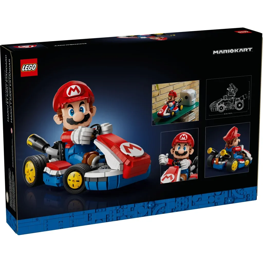 Конструктор LEGO Super Mario Mario Kart: Mario и Standard Kart (72037), фото №7 Конструктор LEGO Super Mario Mario Kart: Mario и Standard Kart (72037), фото №7
