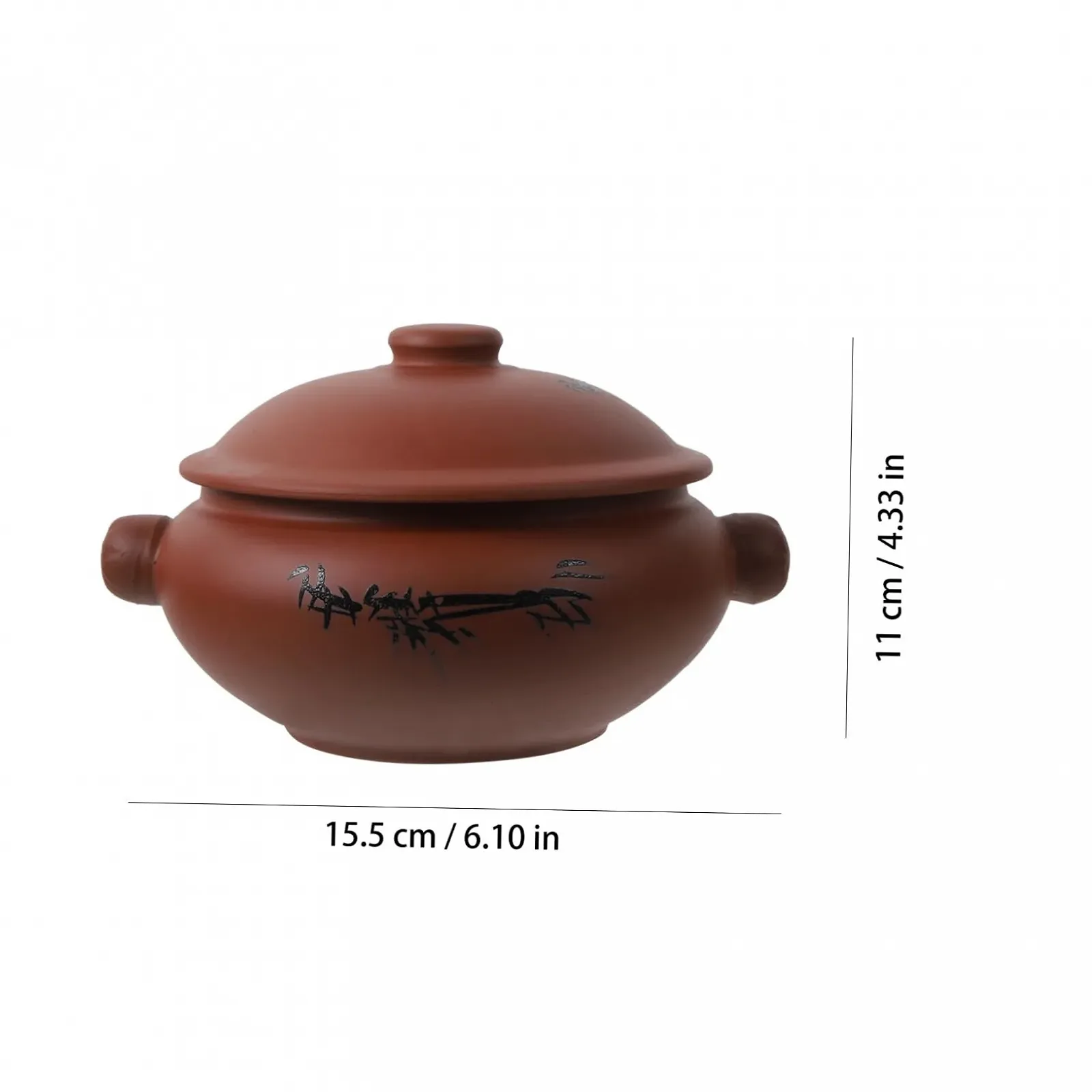 Керамічна каструля Sosoport для приготування на парі супів та каш легка в очищенні, фото №2