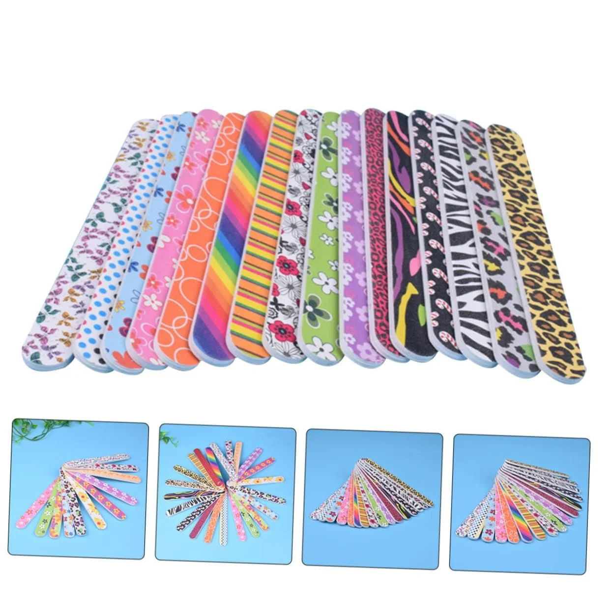 OATIPHO 50 шт. полоски для полировки ногтей, фото №3 OATIPHO 50 шт. полоски для полировки ногтей, фото №3