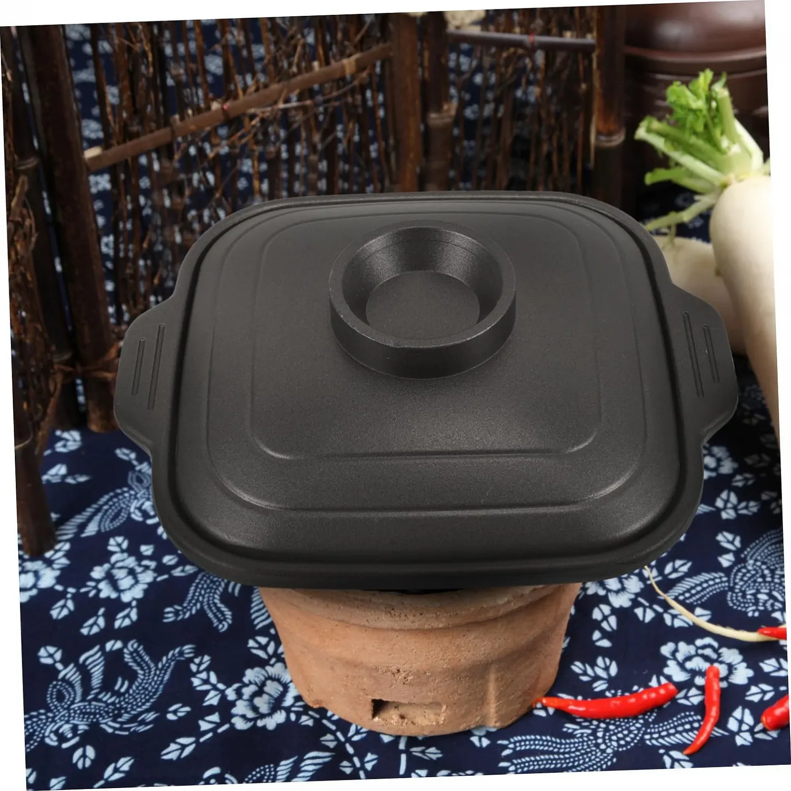 Кастрюля VALICLUD из алюминиевого сплава с крышкой Европейский стиль Серебристая, фото №9