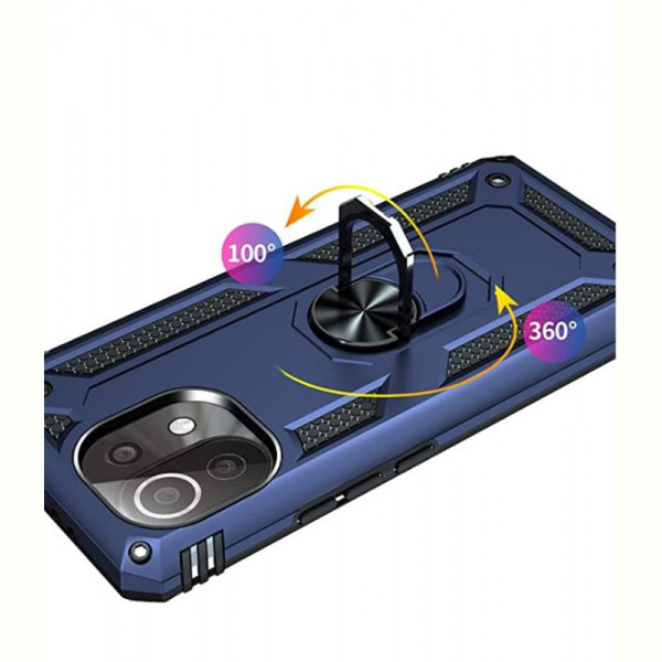 Чeхол-накладка BeCover Military для Xiaomi Mi 11 Lite/Mi Lite 5G/11 5G NE Blue 706643, фото №3