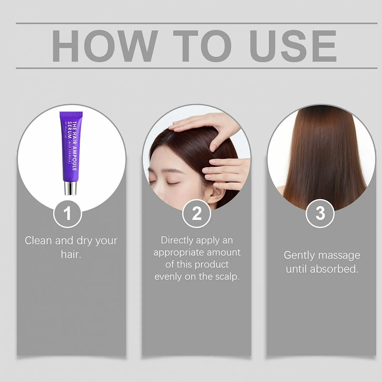 Олія для росту волосся Roll On Haarwuchsöl, натуральна, 30 мл, фото №7