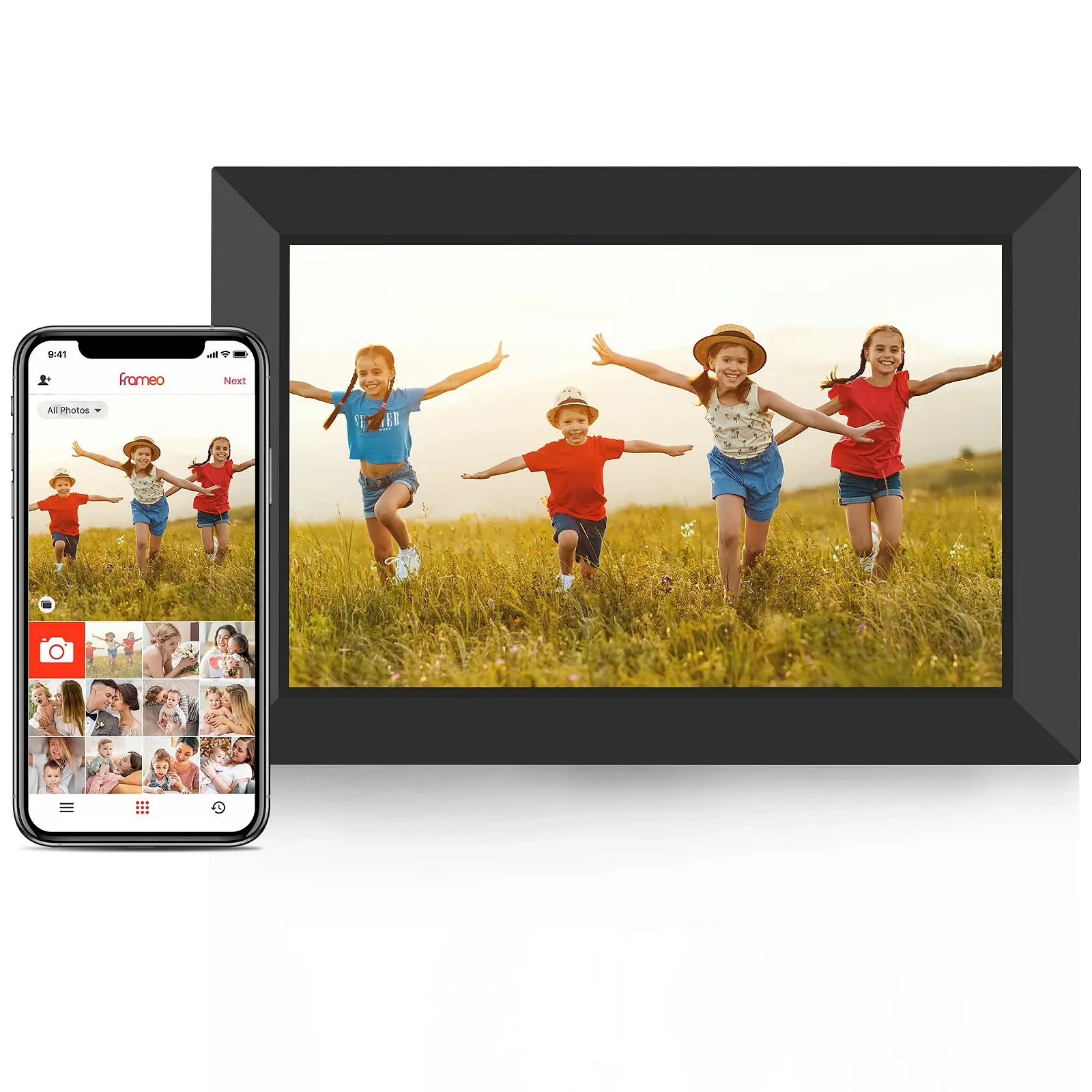 Цифровая фоторамка WONNIE Frameo 10.1 дюйма WLAN 32.0 GB, фото №1