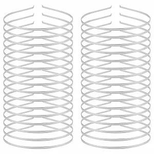 Обруч Cinaci 5 мм Сріблястий - Фото 1