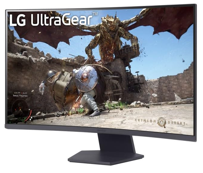 Монитор 32" LG Ultragear™ 32GS60QC-B QHD VA 180 Гц, фото №3