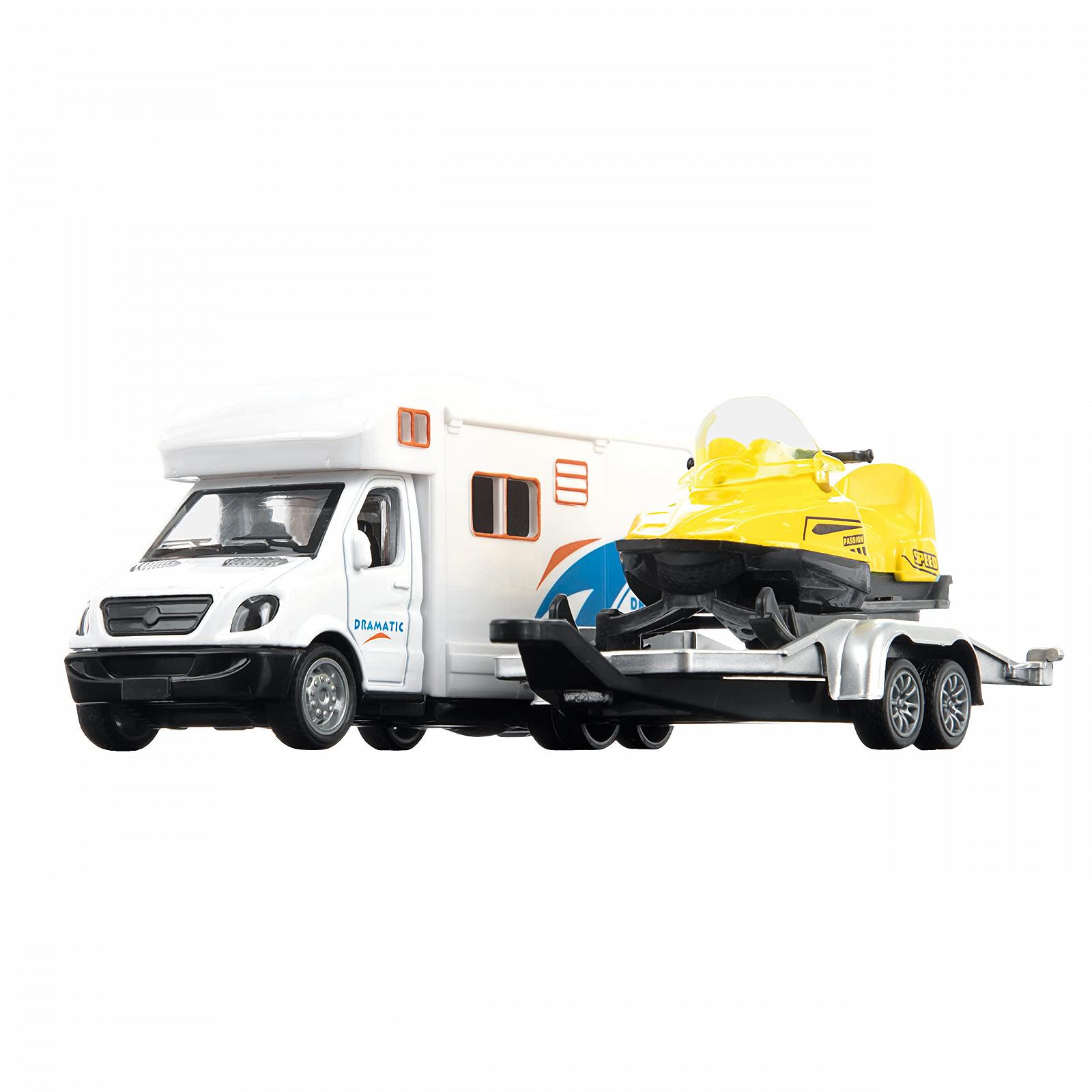 Іграшка Toi-Toys Camper з причепом для снігохода, фото №4 Іграшка Toi-Toys Camper з причепом для снігохода, фото №4