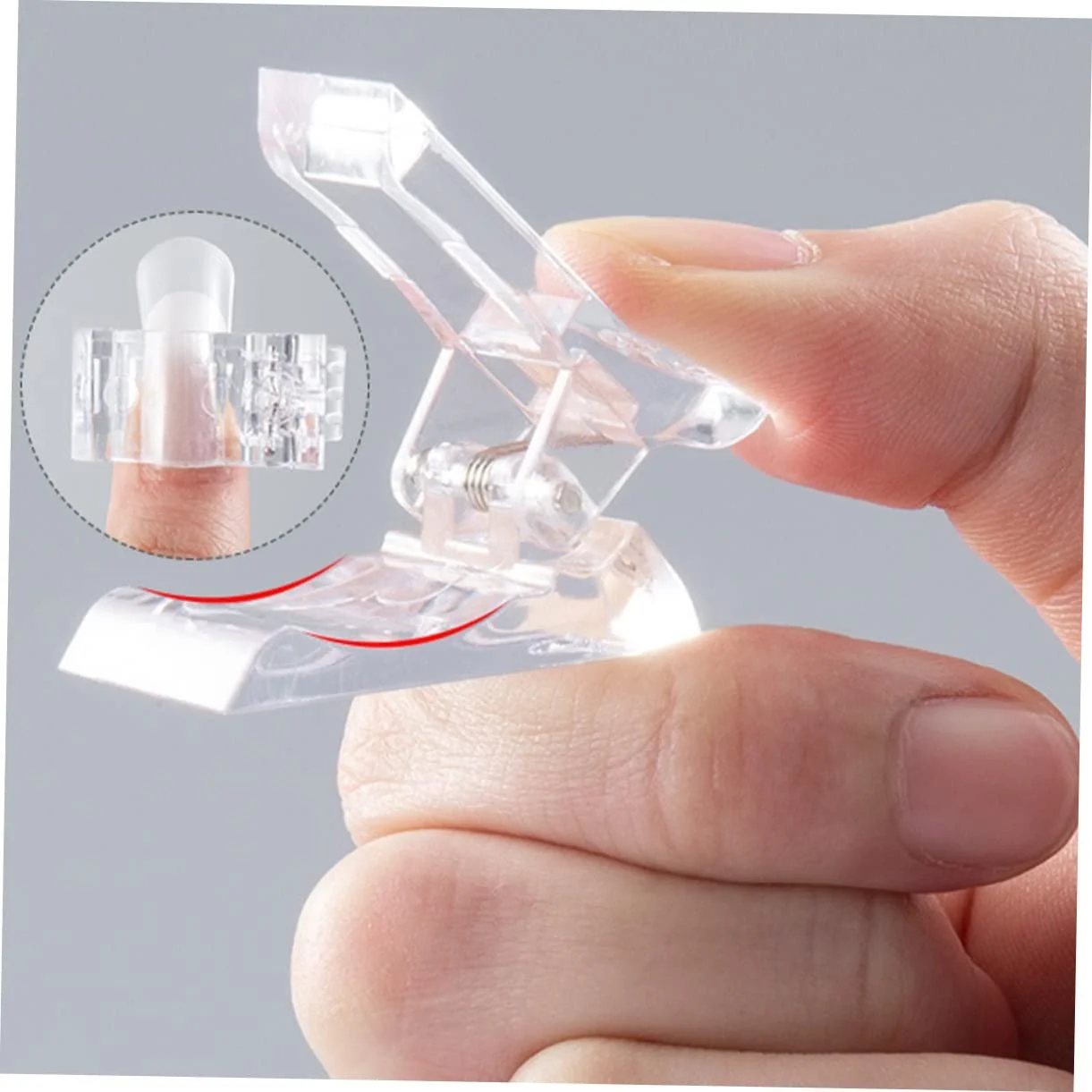 Набор инструментов для маникюра с хрустальным зажимом и полировальными полосками для профессионального маникюра, шаблоны для наращивания ногтей, фото №2 Набор инструментов для маникюра с хрустальным зажимом и полировальными полосками для профессионального маникюра, шаблоны для наращивания ногтей, фото №2