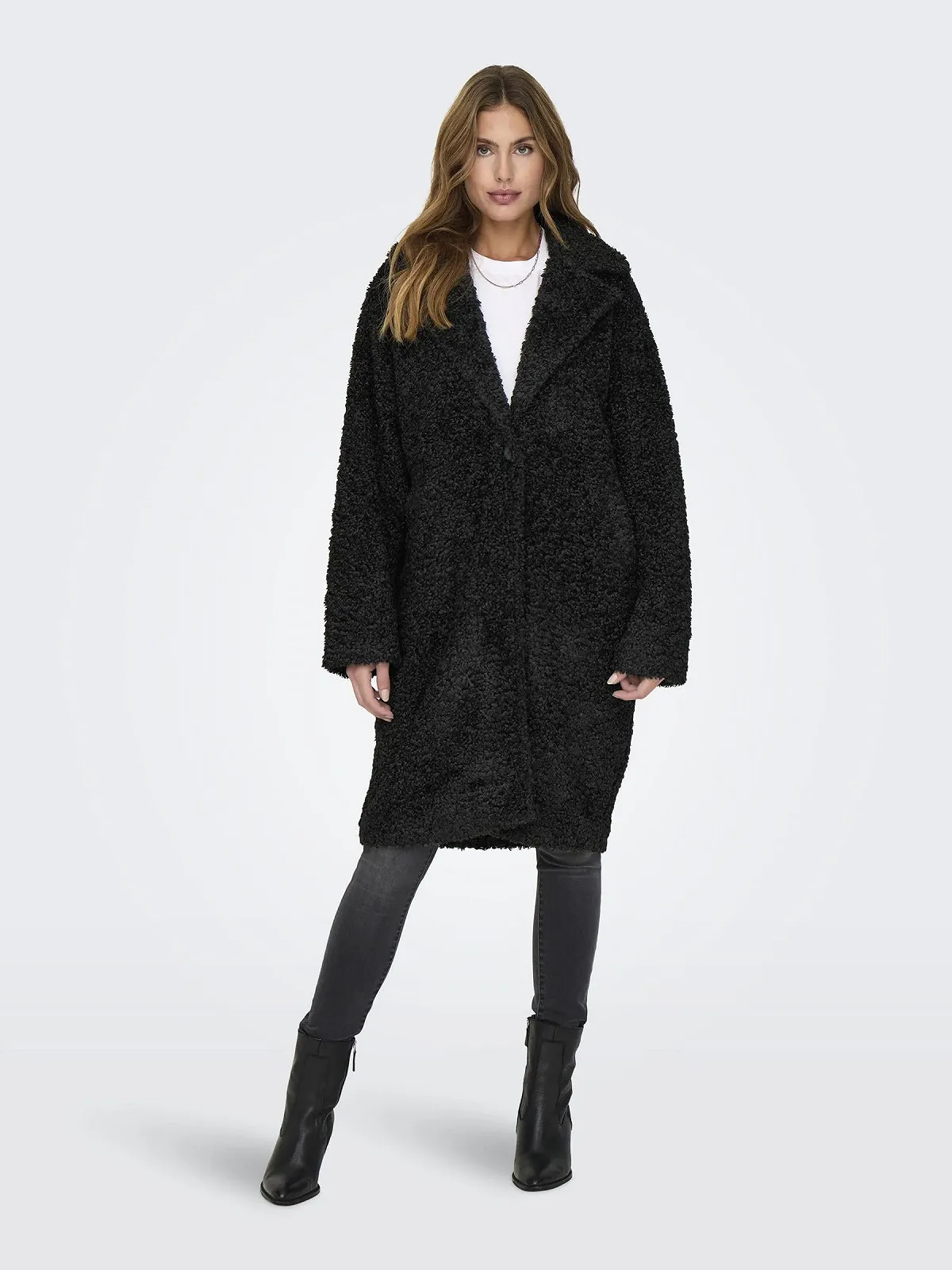 Пальто ONLY Onlcatalina Shaggy Coat CC OTW, фото №3