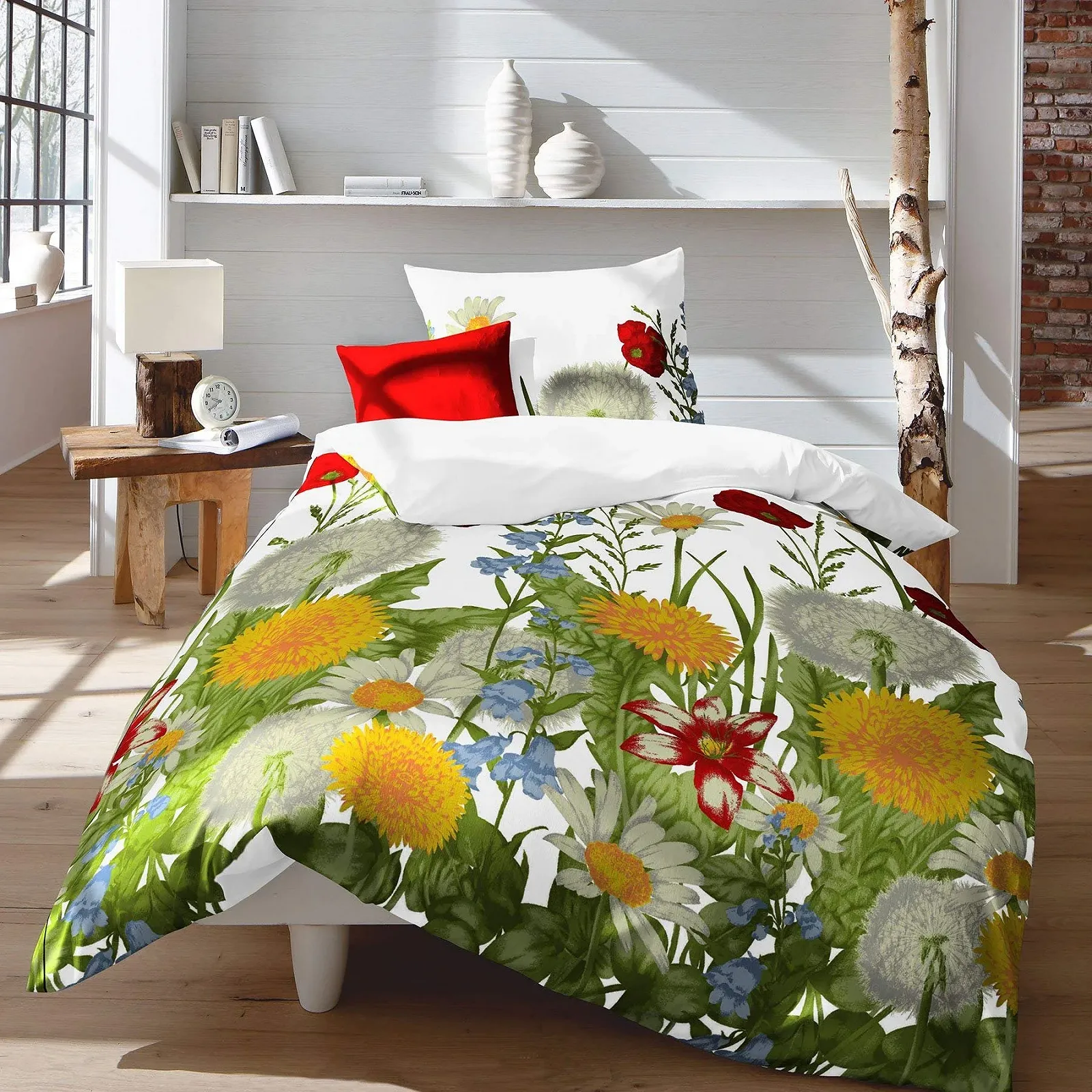 Постільна білизна Fleuresse 113018 Colour 9 Maco Satin 135 x 200 см Різнокольоровий, фото №4