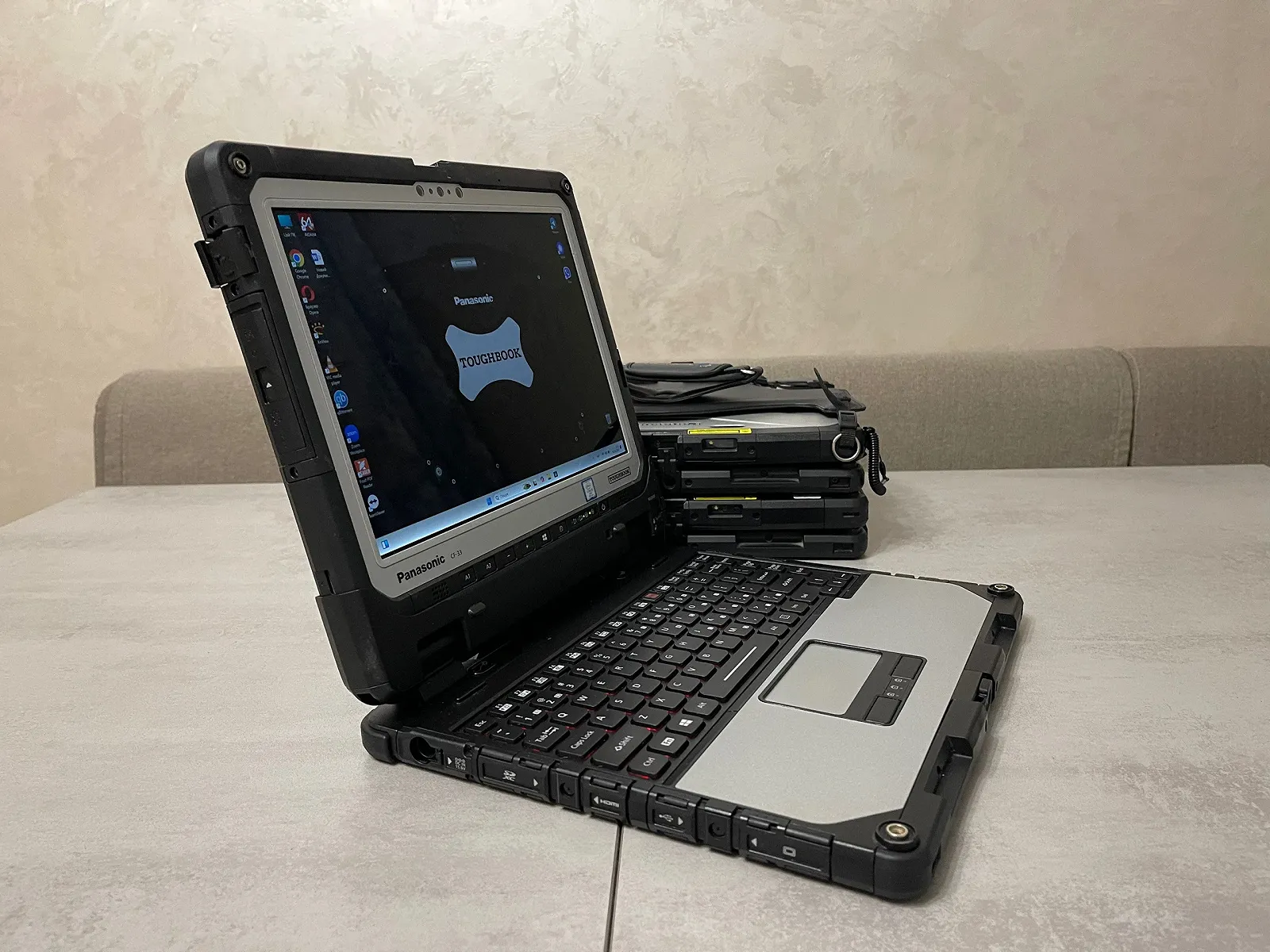 Захищений ноутбук-планшет Panasonic Toughbook CF-33, 12", i5-7300U, 16GB, 512GB, 4G LTE, фото №4