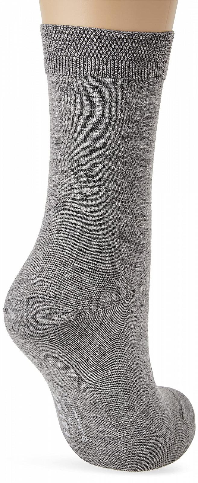 Носки FALKE No. 3, дышащие, регулирующие климат, из шерсти и шелка, высокого качества, элегантные, усиленные, с плоским швом, без давления на пальцы, для бизнеса, 1 пара, фото №4