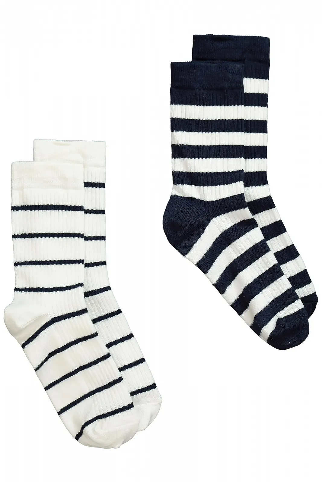 Полосатые чулки Ulla Popken, жемчужно-белые, One Size, жемчужно-белые, фото №3 Полосатые чулки Ulla Popken, жемчужно-белые, One Size, жемчужно-белые, фото №3