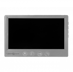 Цветной AHD видеодомофон GreenVision GV-058-AHD-M-VD7SD Grey - Фото 1