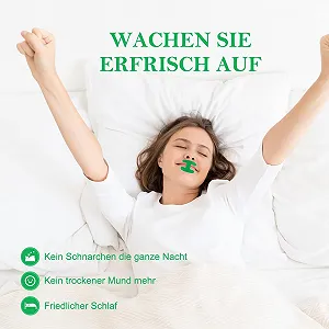 Лента для рта для сна H-образная, 60 шт, средства от храпа для мужчин и женщин synthetic.ua - Фото 1