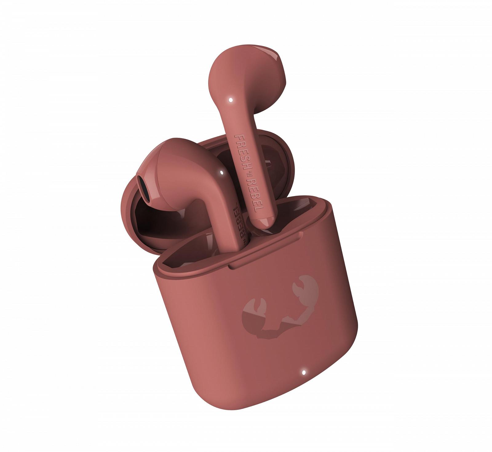Навушники Fresh 'n Rebel Twins Core True Wireless In-Ear Bluetooth Safari Червоний, фото №1