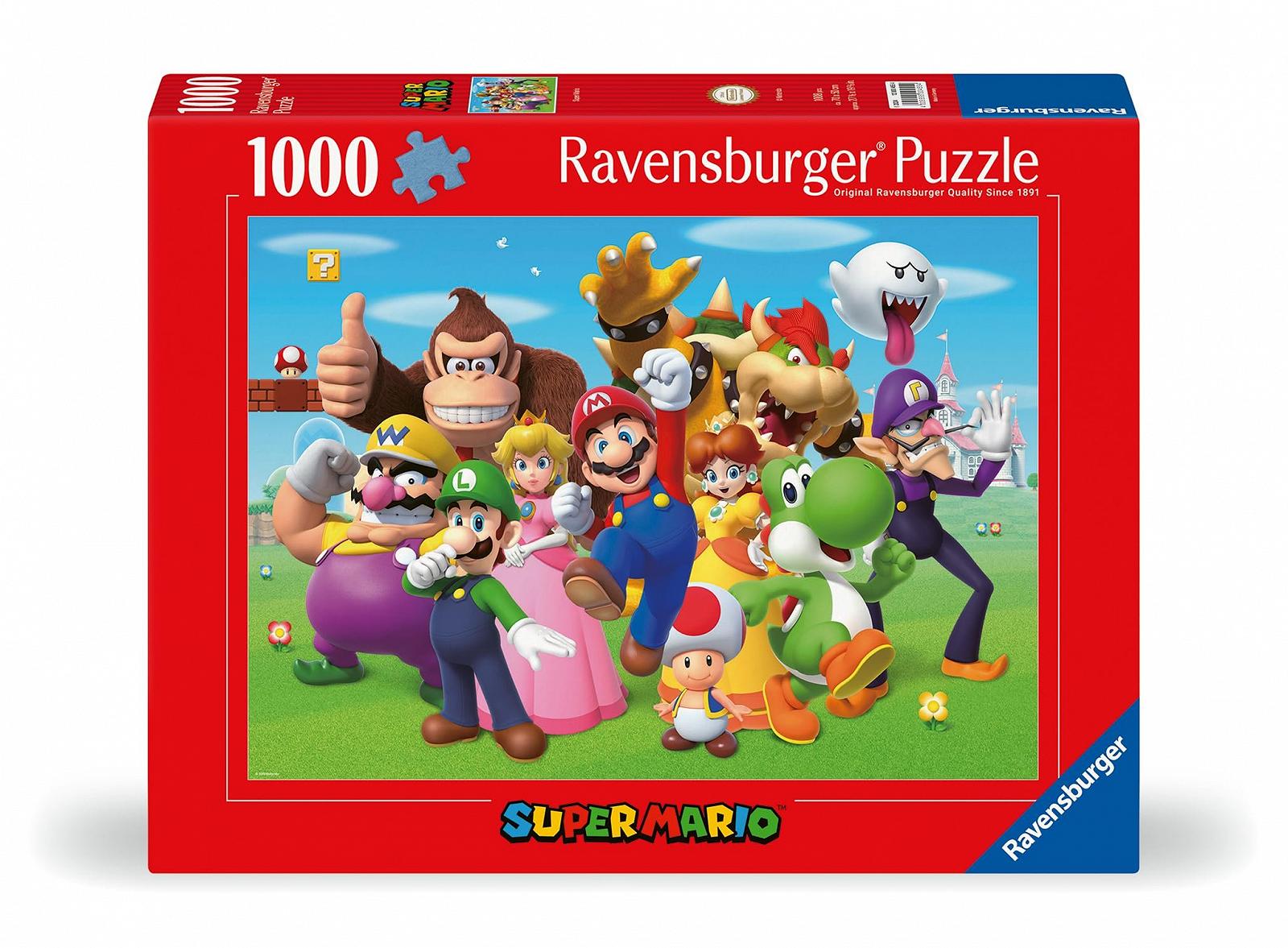 Пазл Ravensburger 12000455 Super Mario 1000 елементів, фото №2