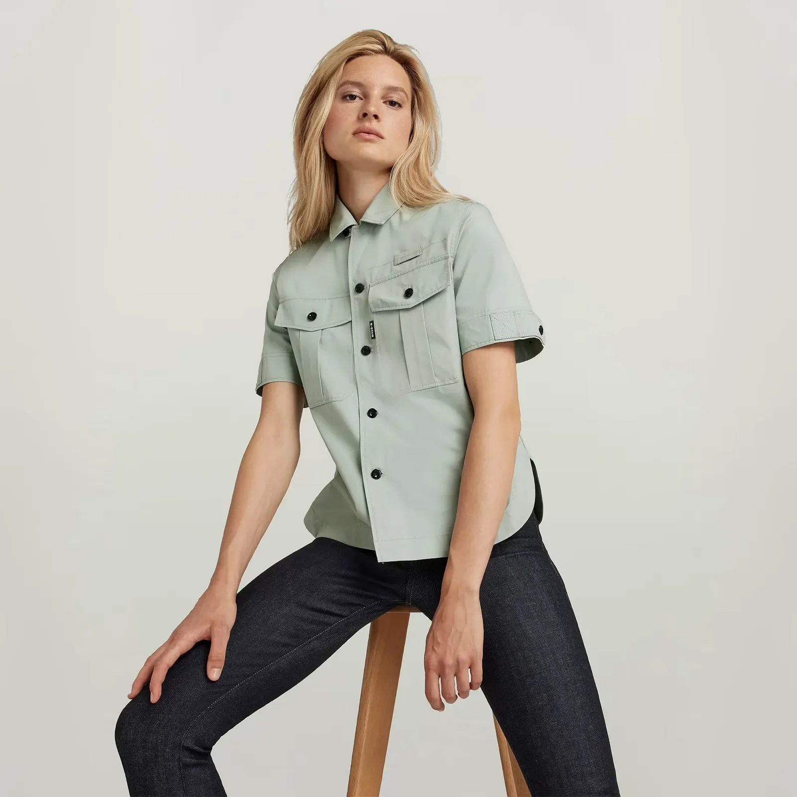 Жіноча сорочка G-Star RAW Officer Bowling Shirt -  M, фото №6