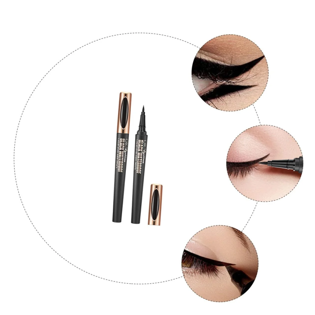 Підводка для очей Angoily Коричневий, фото №7