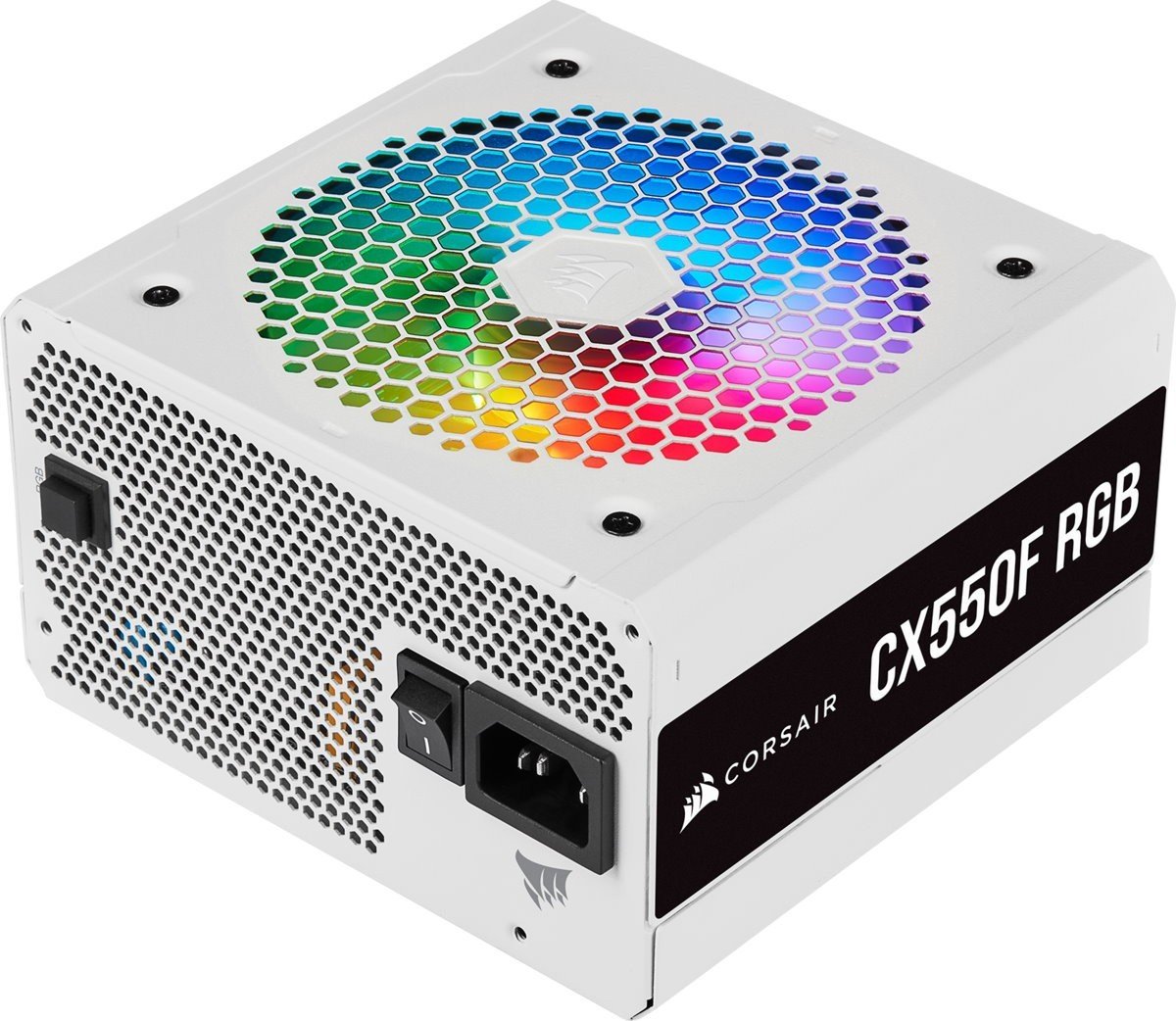 Блок питания CORSAIR CX550F RGB 80 PLUS Bronze White , фото №2