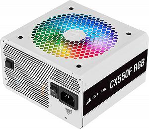 Блок питания CORSAIR CX550F RGB 80 PLUS Bronze White  synthetic.ua - Фото 1