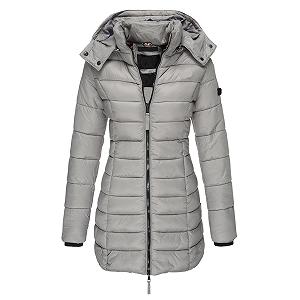 Пуховик Laemilia Жіночий Довгий Теплий Модний - Фото 1