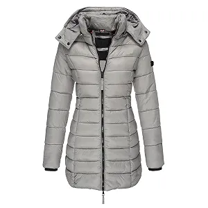 Пуховик Laemilia Женский Длинный Теплый Модный - Фото 1