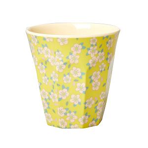 Набор кружек Rice Меламин Цветочный узор Средний Набор из 3 детских кружек без BPA Цветы для кемпинга барбекю на открытом воздухе Красочная кофейная кружка 250 мл synthetic.ua - Фото 1